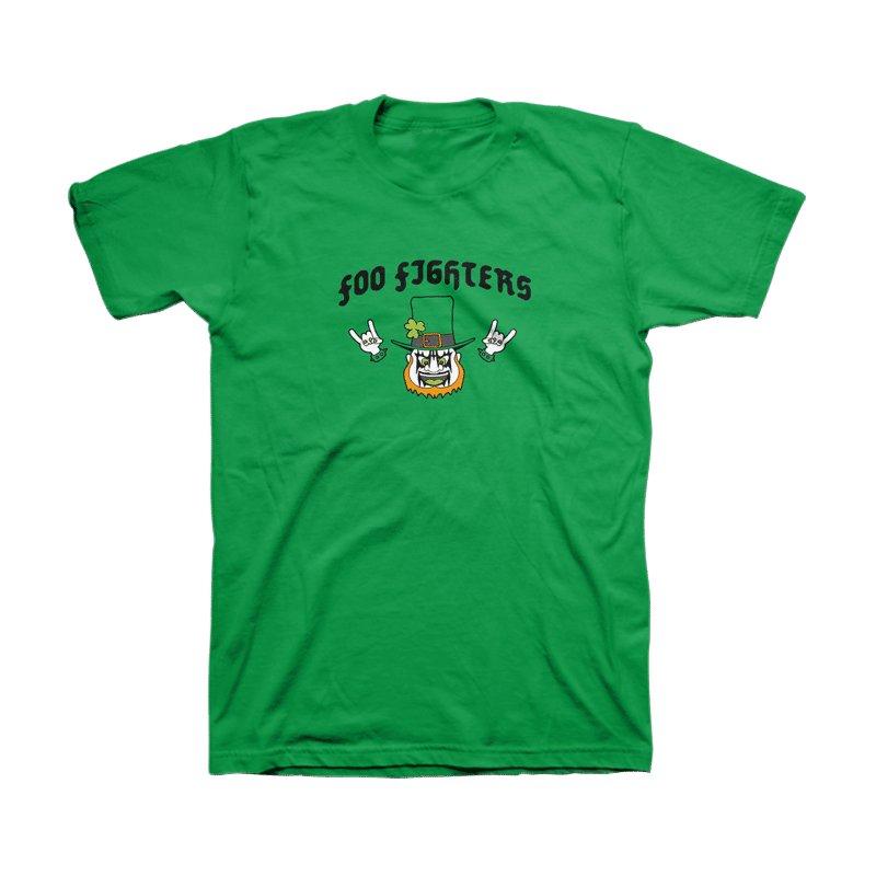 Foo Fighters Are Selling St. Patrick's Day T-Shirts