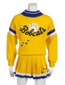 Kurt Cobain cheerleading outfit
