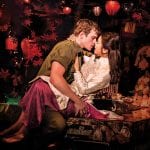 MISS SAIGON. Ashley Gilmour Chris and Sooha Kim Kim. Photo Johan Persson