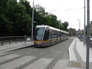 LUAS tram St. Stephens Green