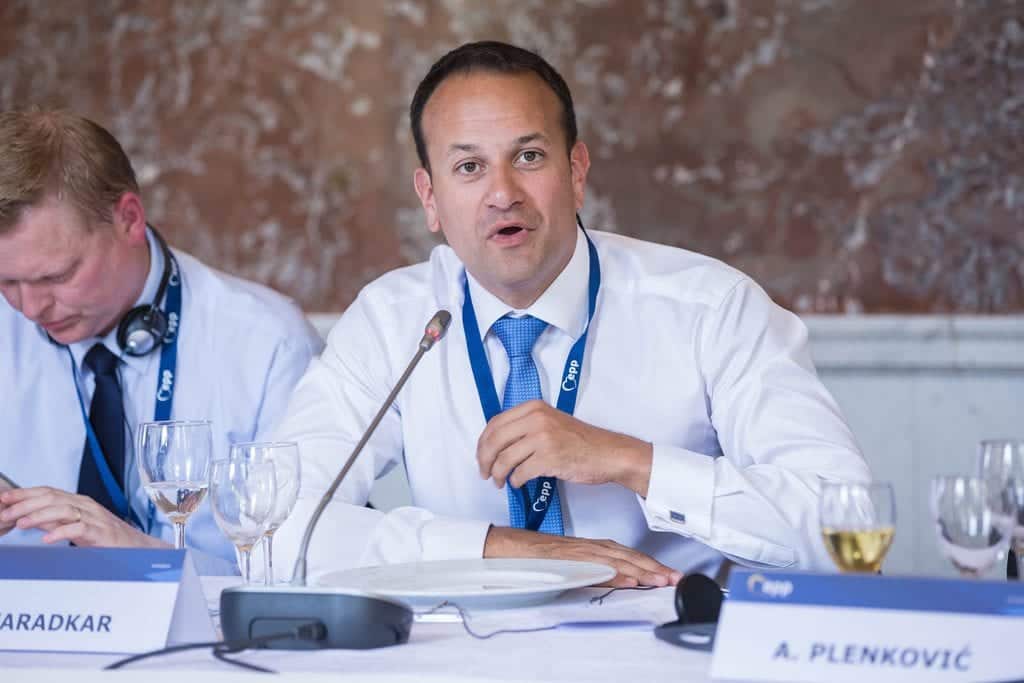 Leo Varadkar White Shirt