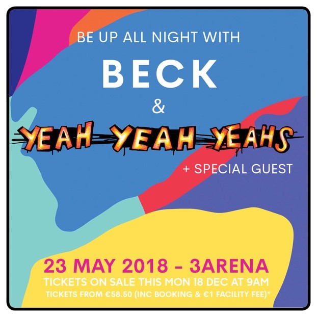 Yeah Yeah Yeahs, Beck &#038; Yeah Yeah Yeahs Are Coming To Dublin For A Double Bill Gig!