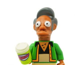 The Simpsons Apu Nahasapeemapetilon Lego e1566900989969