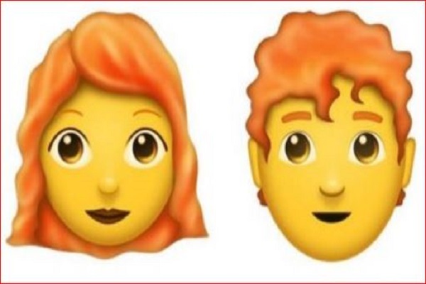 Ginger emojis