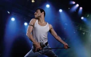 Rami Malek as Freddie Mercury in BOHEMIAN RHAPSODY
