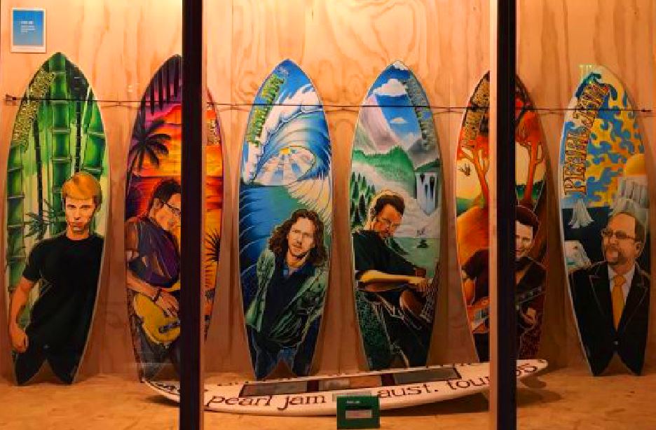 Pearl Jam's 'Home And Away' Exhibition In Seattle Looks Superb!