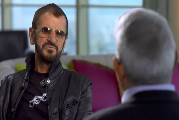 Watch Ringo Starr Tell Dan Rather He's 'A Band Guy'