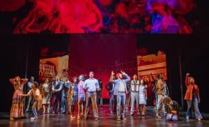 8. MOTOWN THE MUSICAL. The Company. Photo Tristram Kenton