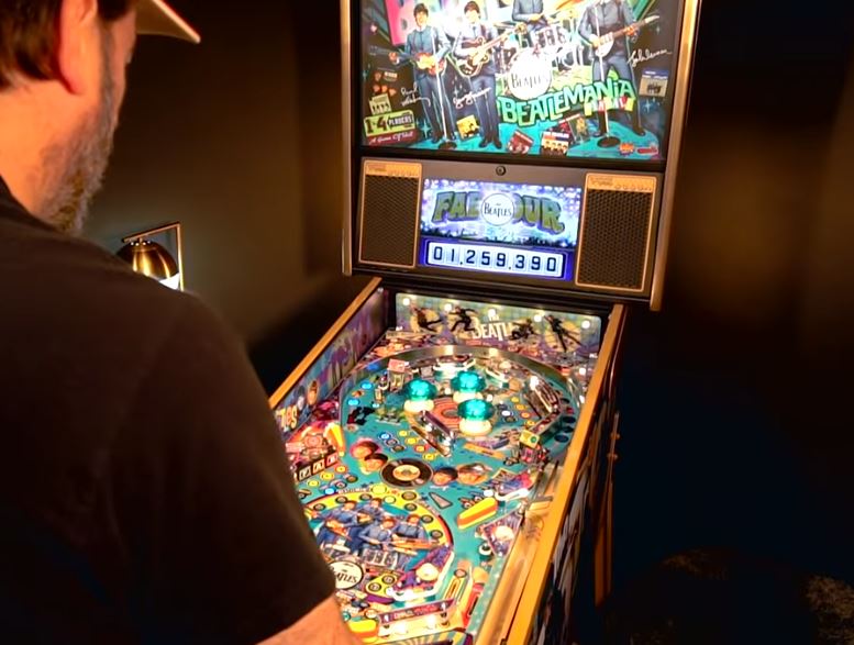 Pinball, Video: Limited Edition Beatles Pinball Machine To Debut At Liverpool Cafe