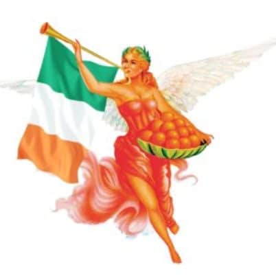 Irish Flag Lady