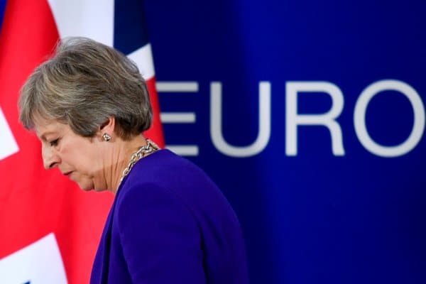 Theresa May Union Jack European Union