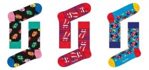 happy socks x rolling stones designs