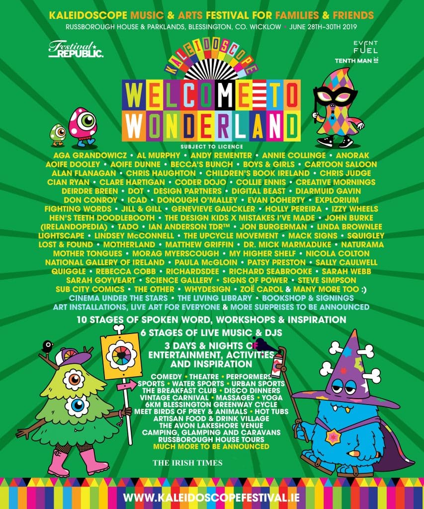 wonderland, WELCOME TO WONDERLAND! The Kaleidoscope Festival For Young People This June!