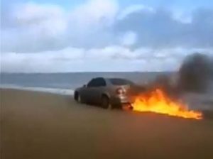 , Vlogger Who Burnt Out Car Says It Was Act Of Remorse For Cheating!