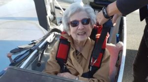, Photos: Elderly Woman Celebrates Her 100th Birthday In A Glider Plane!