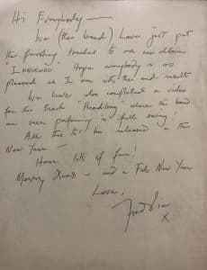 , Letter By Freddie Mercury Year Before He Died Up For Auction