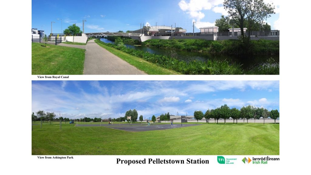 , Train Times Will Reduce As Work Begins On New Pelletstown Station