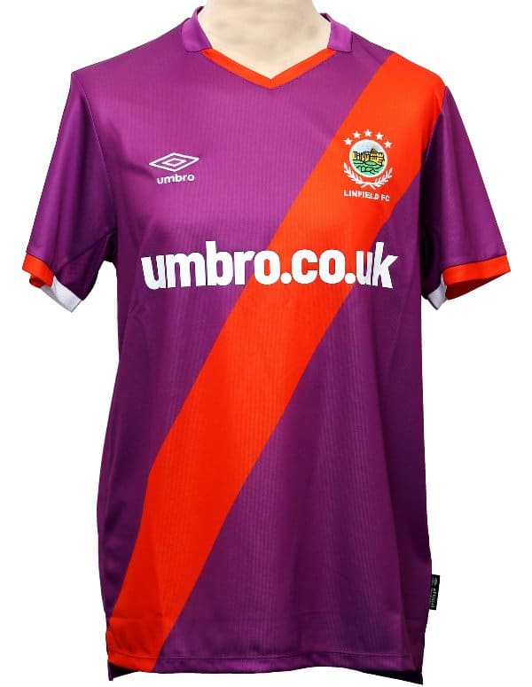 Linfield 2021 away kit