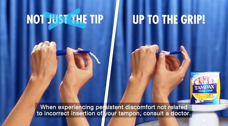 , Tampon Ad Is Banned Following 84 Complaints to ASAI