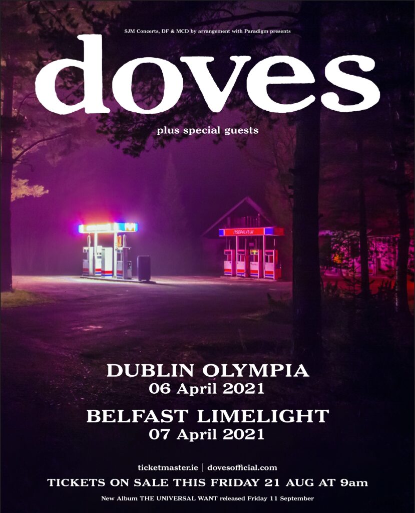 Doves Announce Their First Irish Tour Dates In 12 Years, Doves Announce Their First Irish Tour Dates In 12 Years