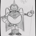 Exclusive never seen before early character sketches of Buzz Lightyear 7