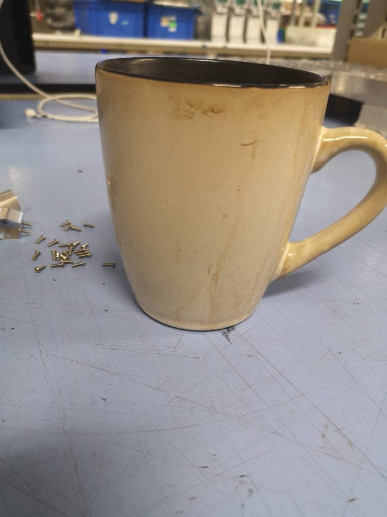 Eddie well worn mug