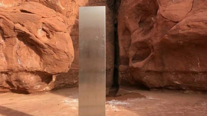Third Mysterious Metal Monolith Appears Out Of Nowhere