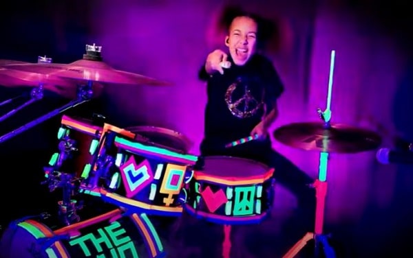 Coldplay hail drumming prodigy Nandi Bushell's brilliant cover