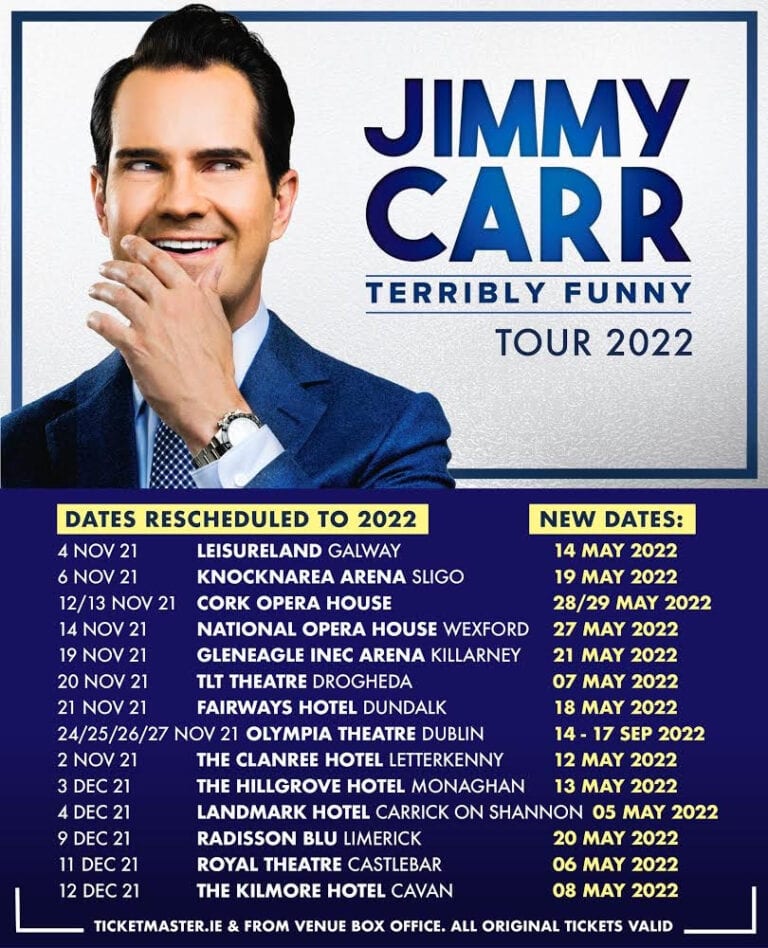 jimmy carr tour 2022 canada