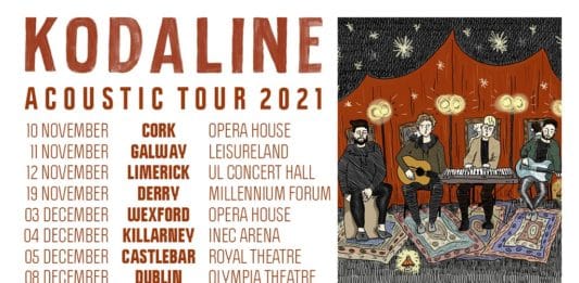 Kodaline Announce Acoustic Tour Around Ireland