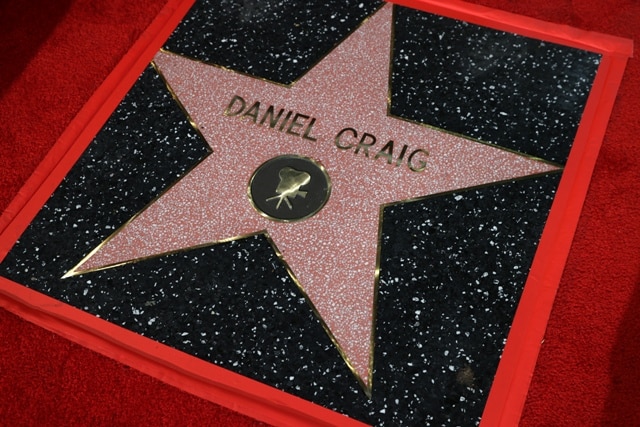 Daniel Craig Hollywood Walk of Fame