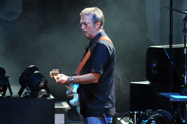 Eric Clapton Donated £1000 and His Van to Anti-Lockdown Group