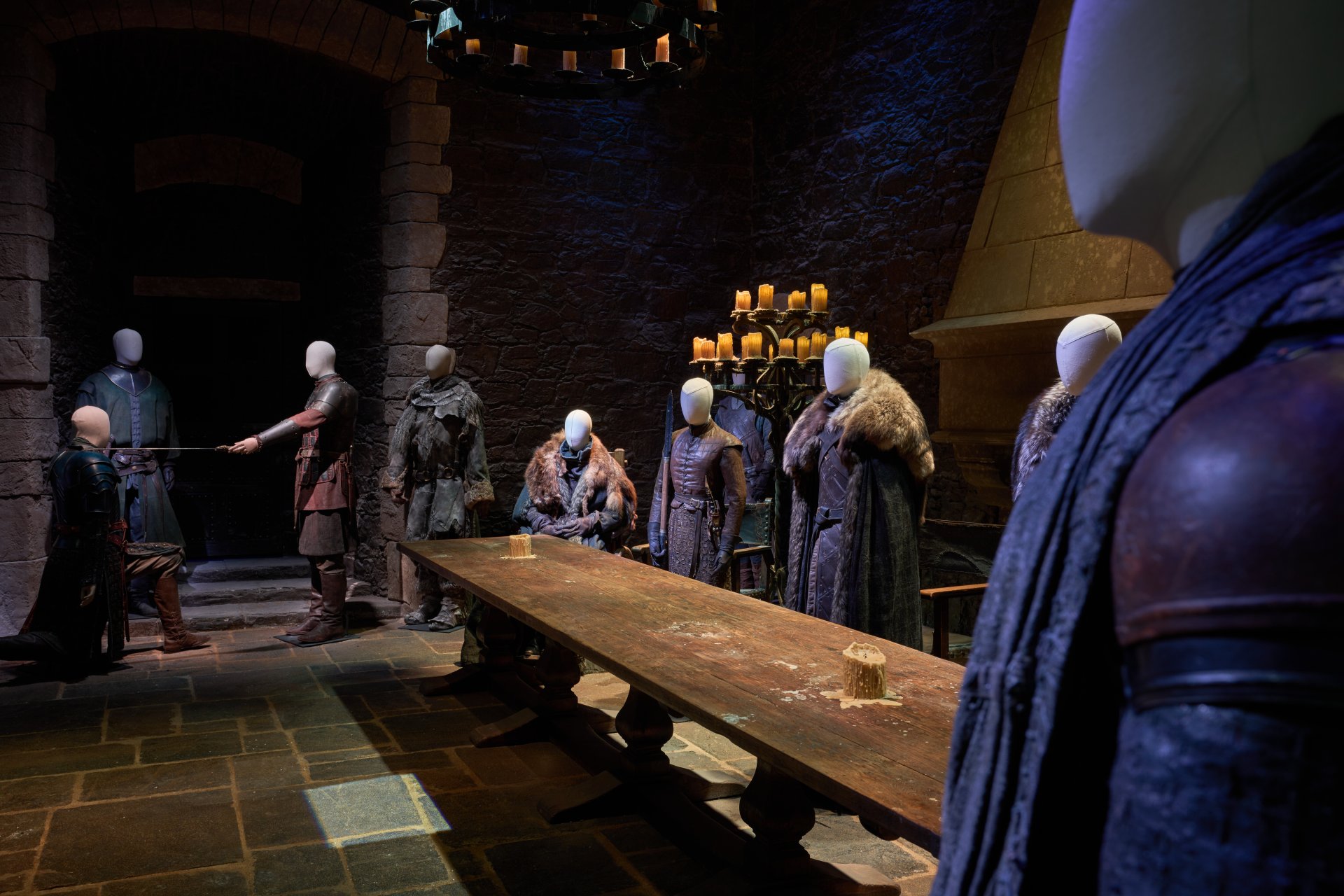First look inside the forthcoming Game of Thrones Studio Tour; The Great Hall of Winterfell, The Production Department and Costume Design Department. Launching in Banbridge, Northern Ireland, February 4th, 2022.   www.gameofthronesstudiotour.com      