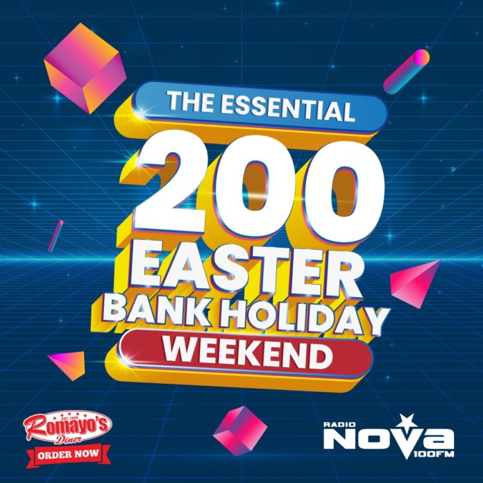 The Essential 200 Countdown This Easter Bank Holiday Weekend On NOVA
