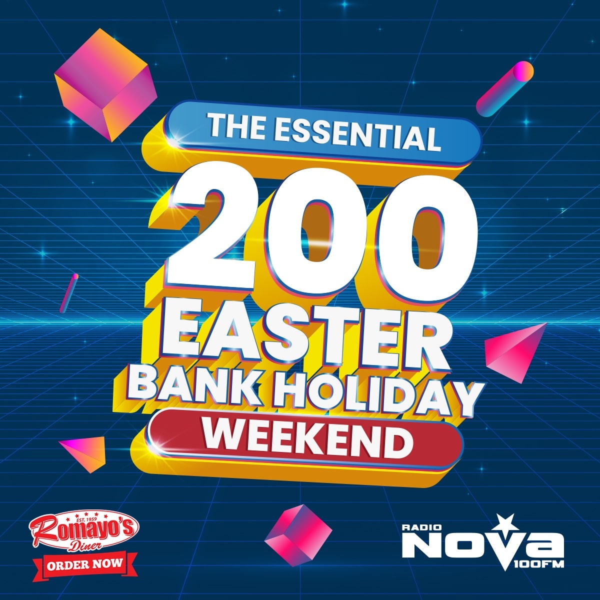 The Essential 200 Countdown This Easter Bank Holiday Weekend On NOVA