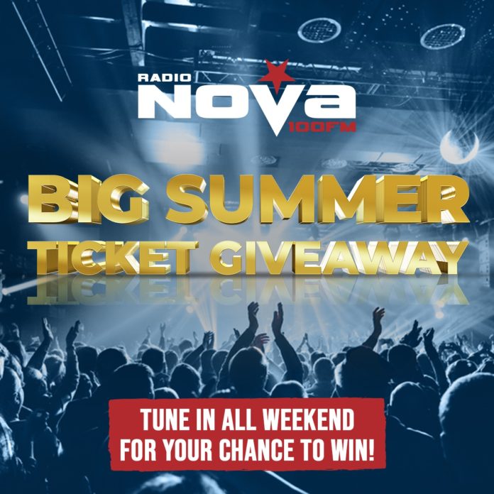 This Bank Holiday Weekend It’s A BIG Summer Ticket Giveaway On Radio Nova