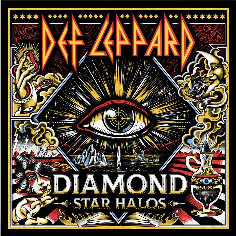 Def Leppard Diamond Star Halos