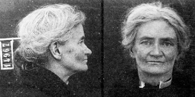 Violet Gibson Mugshot for shooting of Benito Mussolini