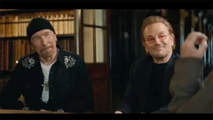 bono, Bono &#038; The Edge Do Dublin With Dave Letterman For Disney+
