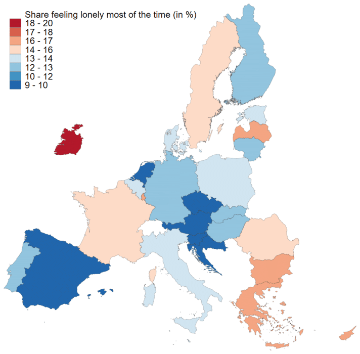 EU Map LonelyMost