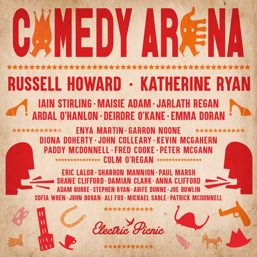 Electric Picnic Announce Comedy Arena Line Up 2024
