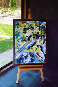 Bowie painting