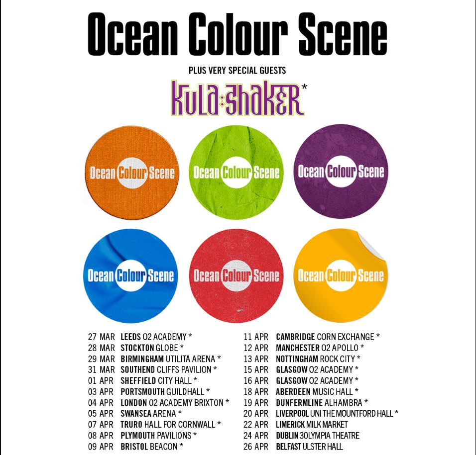 Ocean Colour Scene Confirm Extra Dublin Show For Next Year
