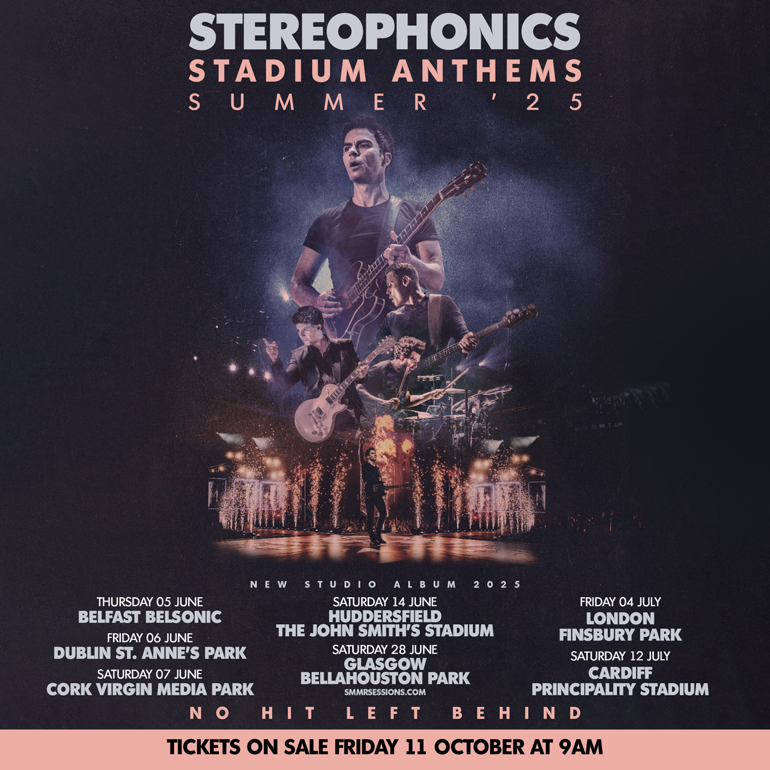 Stereophonics Reveal Three Shows In Ireland Next Year .jpg