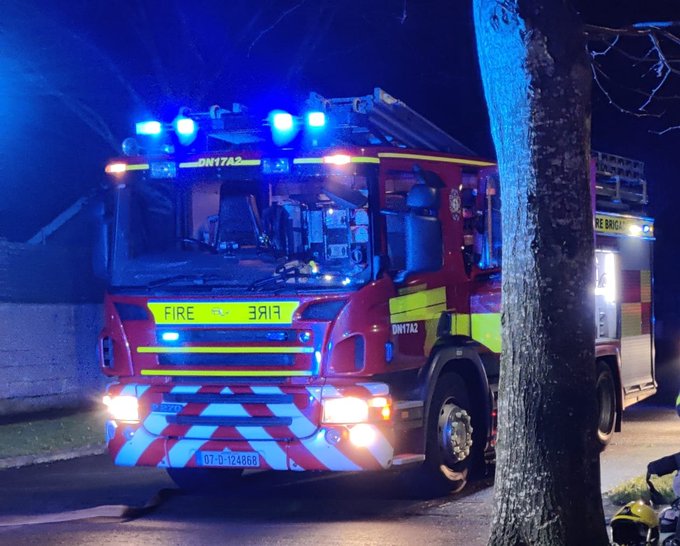 It was a busy night for fire services
