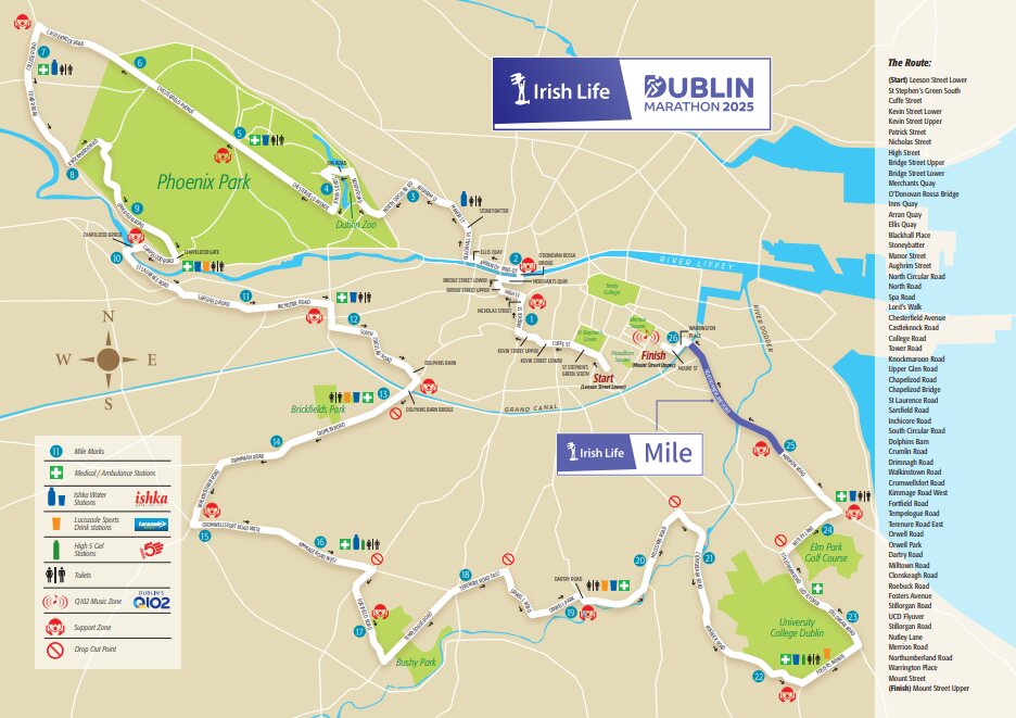 Marathon map