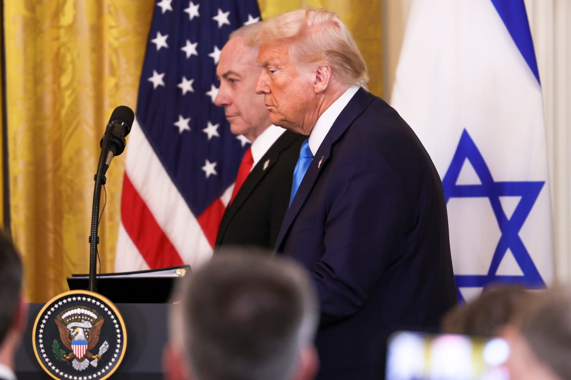 Donald Trump, Benjamin Netanyahu