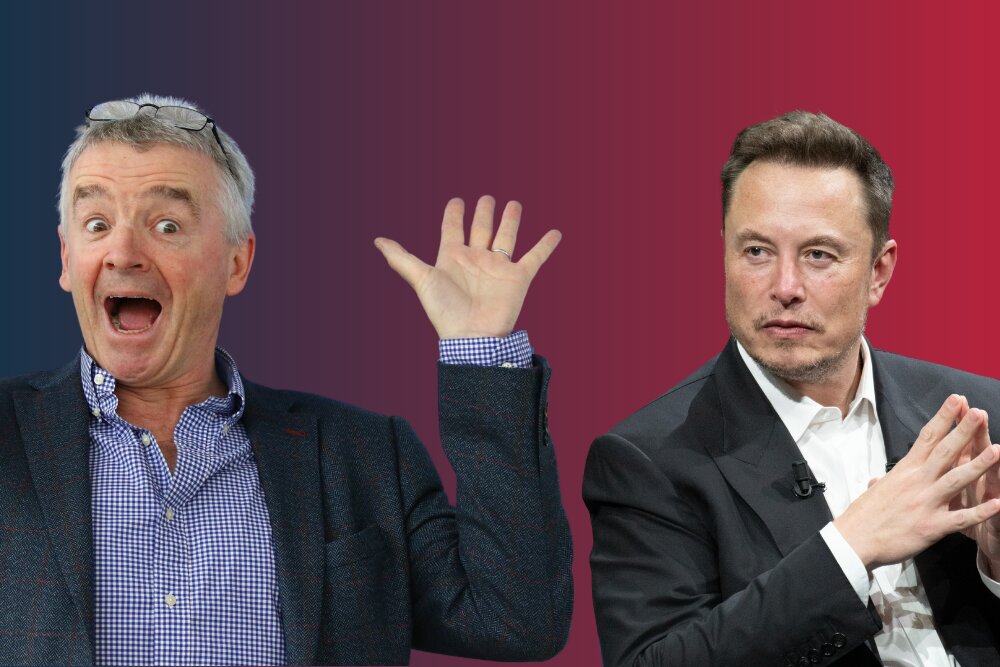 Michael O Leary, Elon Musk