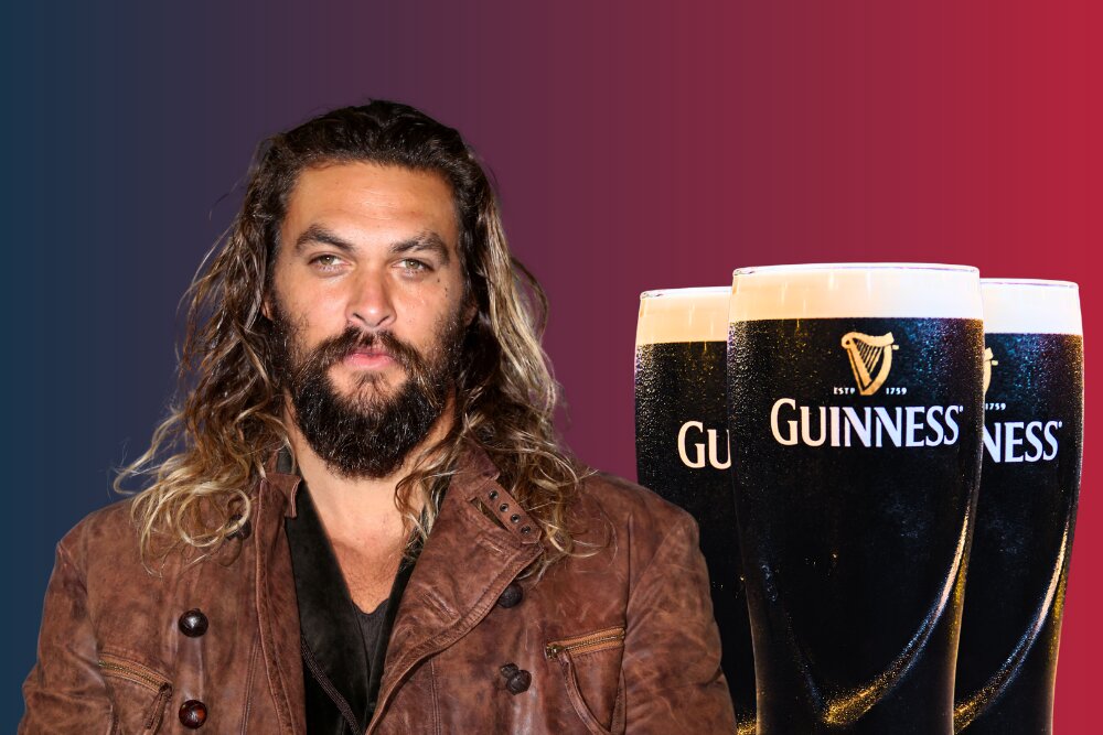Jason Momoa and Guinness