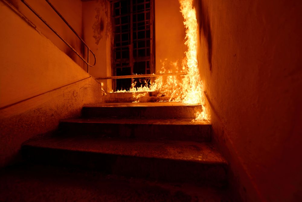 Arson attack